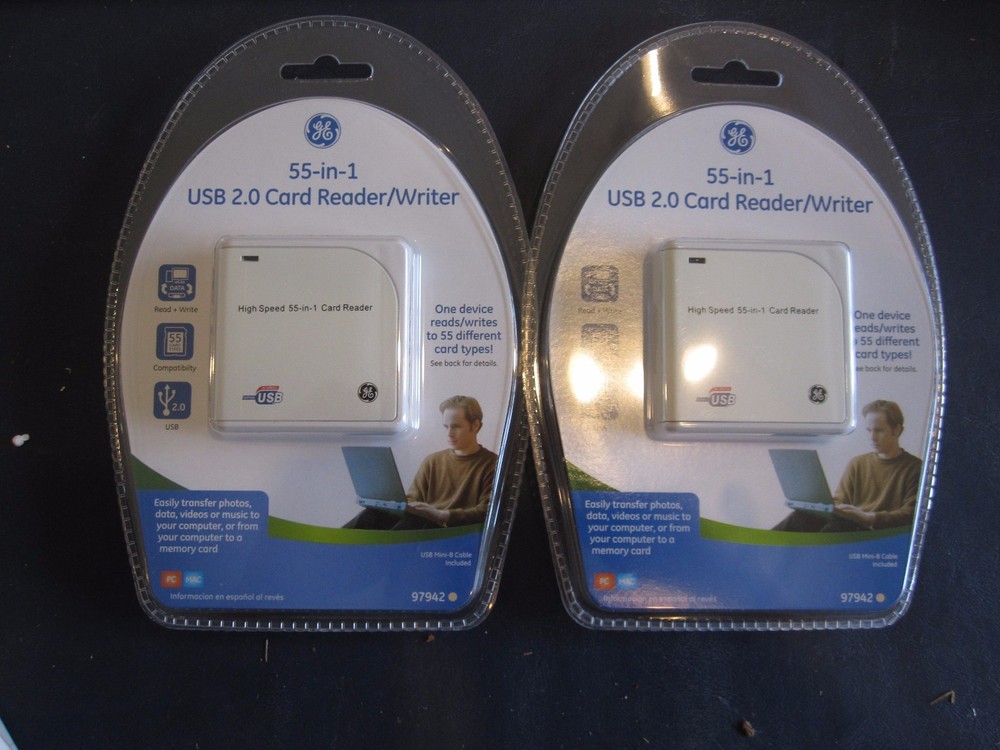Two (2) GE5 Sim1 USB 2.0 Cardreader/writers