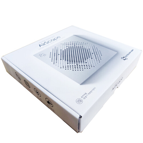 Bathroom ceiling Ventilation Backdraft air Damper AirScape Made in Korea White