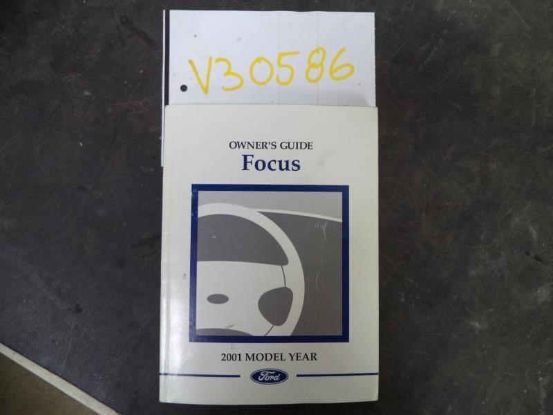 2001 FOCUS Owners Manual 937697