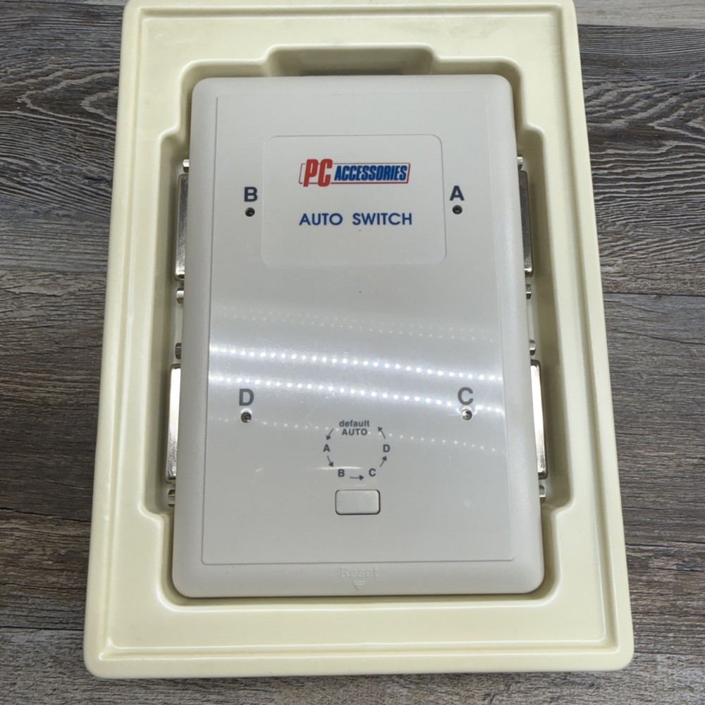 PC Accessories 4 To 1 Bi-Directional Parallel Auto Switch 17003