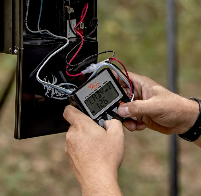 Evolution Feeder 6V Digital Control Unit, Programmable 4 Feed Times, 30ft Range