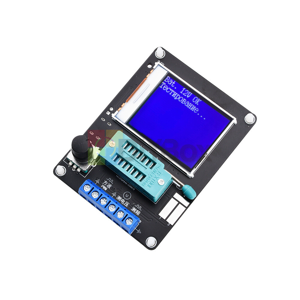 GM328A Transistor Tester Diode Capacitance Inductance ESR Volt Frequency Meter