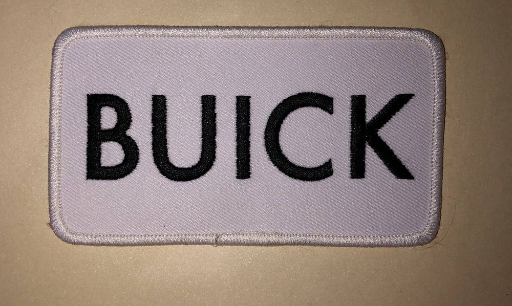 BUICK Embroidered Patch 4.5”x2.5”