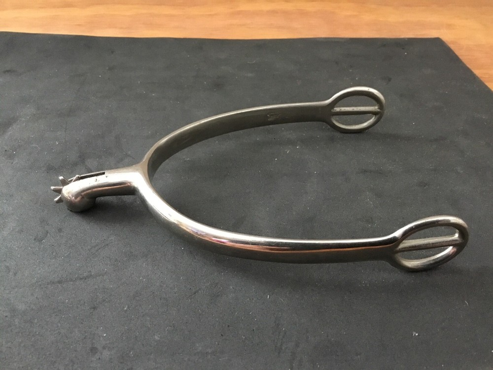 VINTAGE ARGENTAN HUCK SPUR