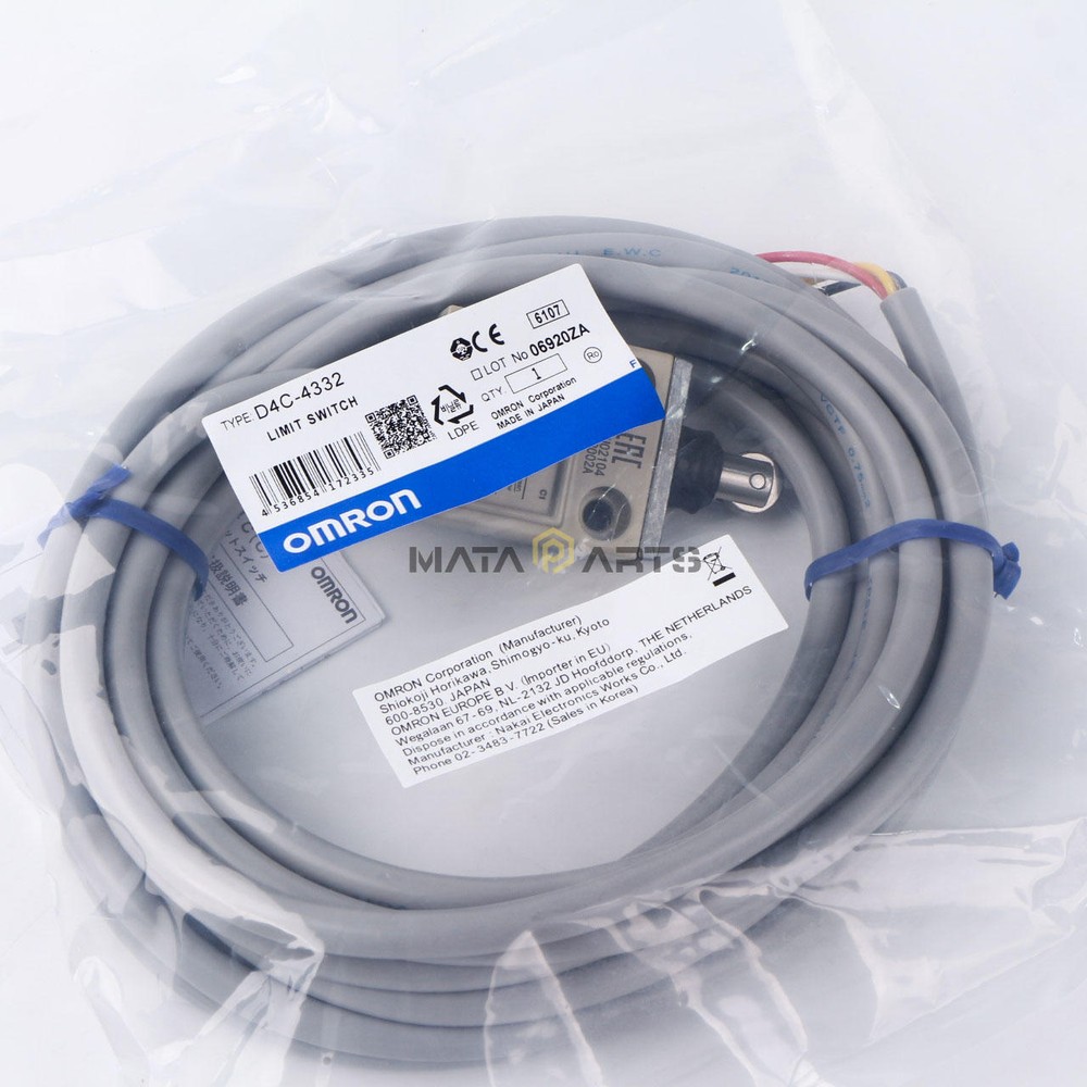 Omron-D4C-4332 D4C4332 Limit Switch Brand New