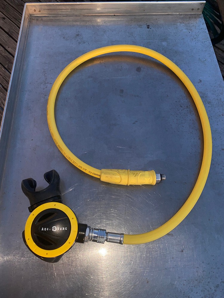 AquaLung ABS Secondary Second Stage Regulator and Hose
