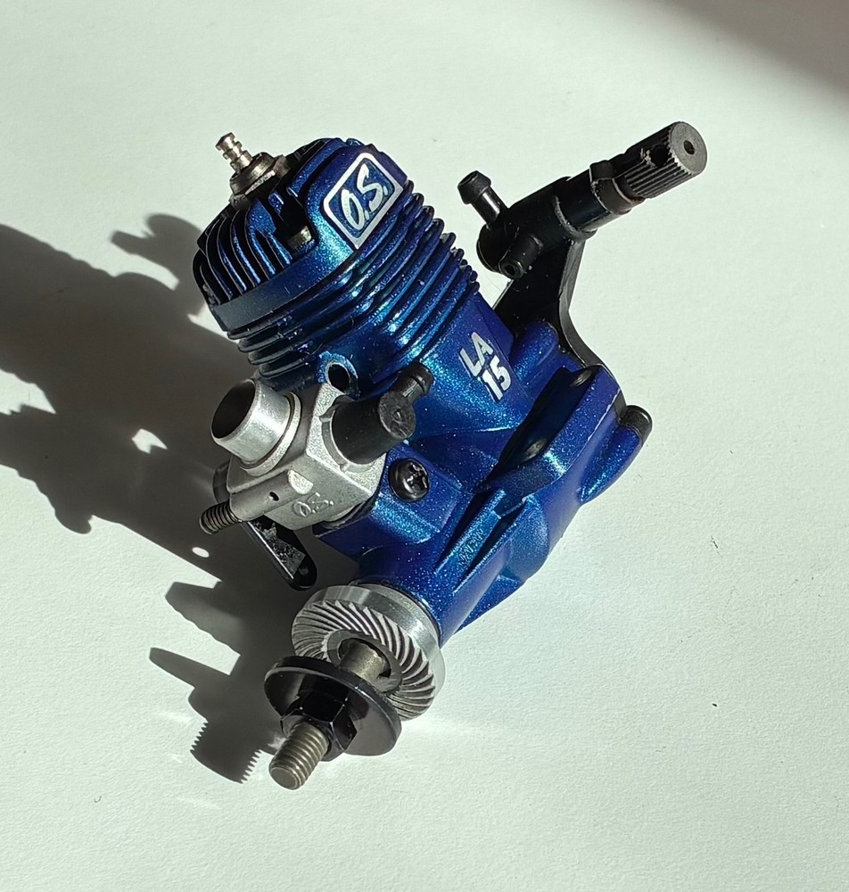 OS Max 15 LA Radio Control Engine RC Blue