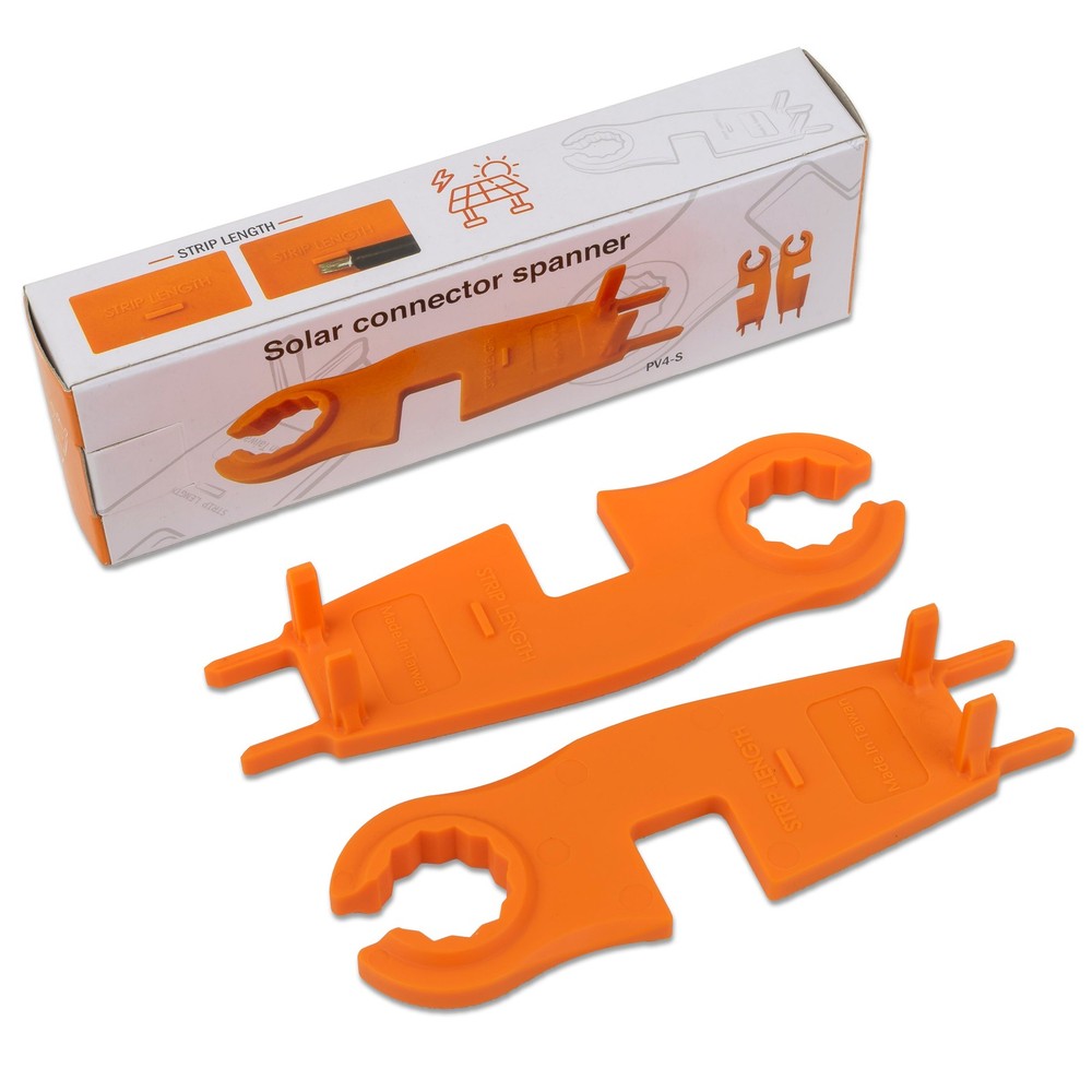 Solar Panel MC4 Connector Assembly / Disconnect Spanner Tools for PV4-S & H4