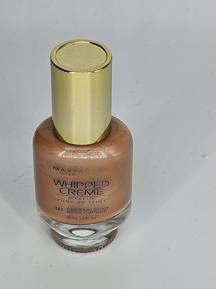 Max Factor Whipped Creme Makeup Shimmering Bronze #345