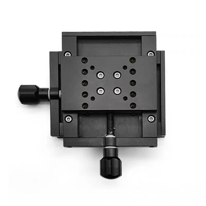 100MM Width Manual Dovetail Displacement Table Slide Platform Stroke 50MM new