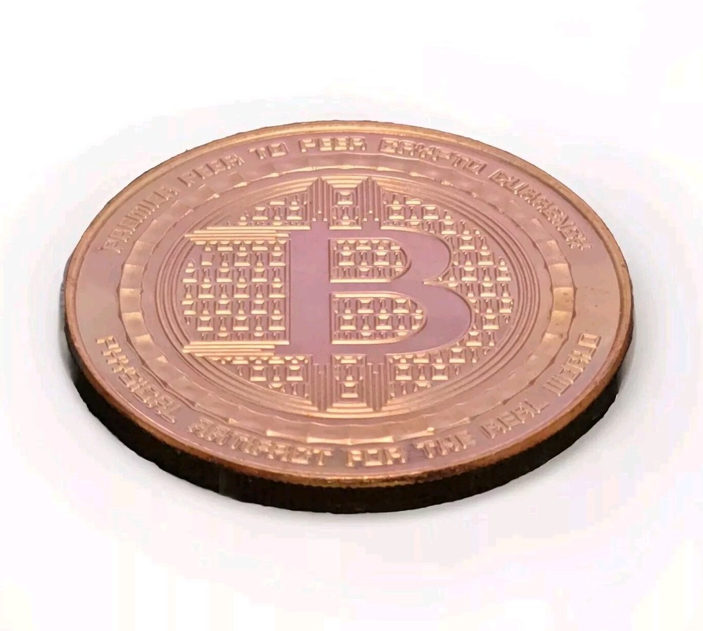 1 oz Copper Round - Bitcoin Anonymous Mint (AVOP)