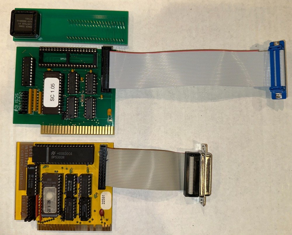 CIRTECH Apple II series SCSI Interface - NEW, works with 4 OS's - Updated!