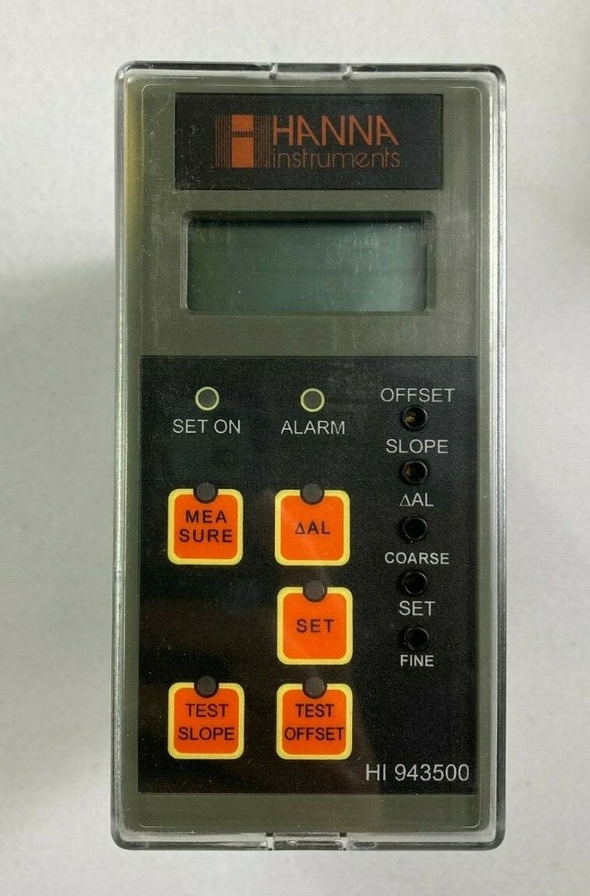 Hanna Instruments HI943500B Panel Mounted Conductivity Analog Controller NEW