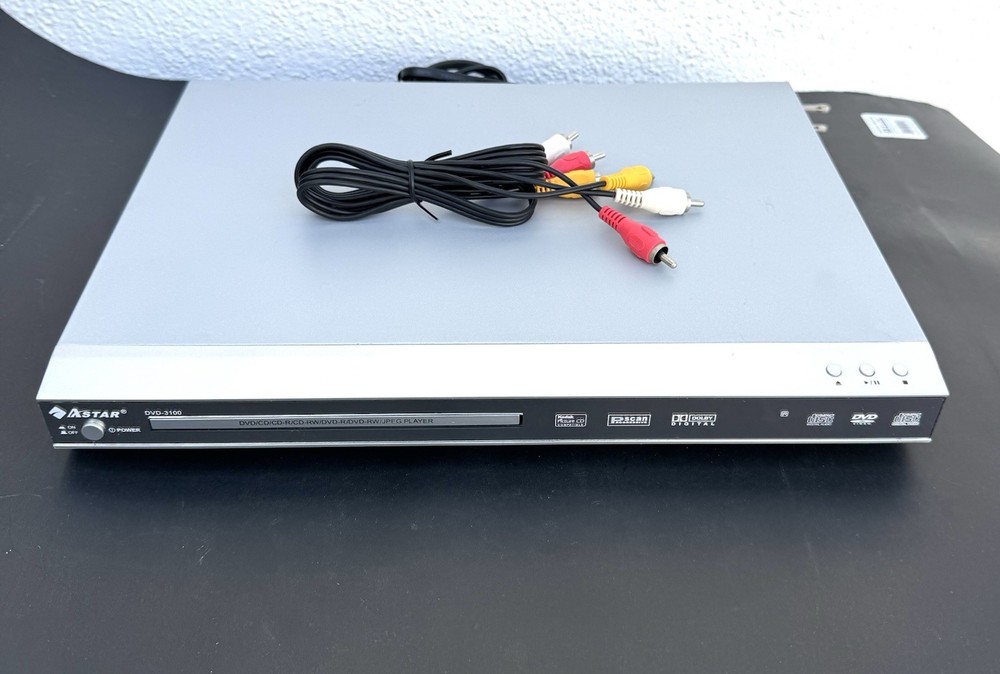 Astar DVD-3100 DVD Player (No Remote) Tested Fully Working Used