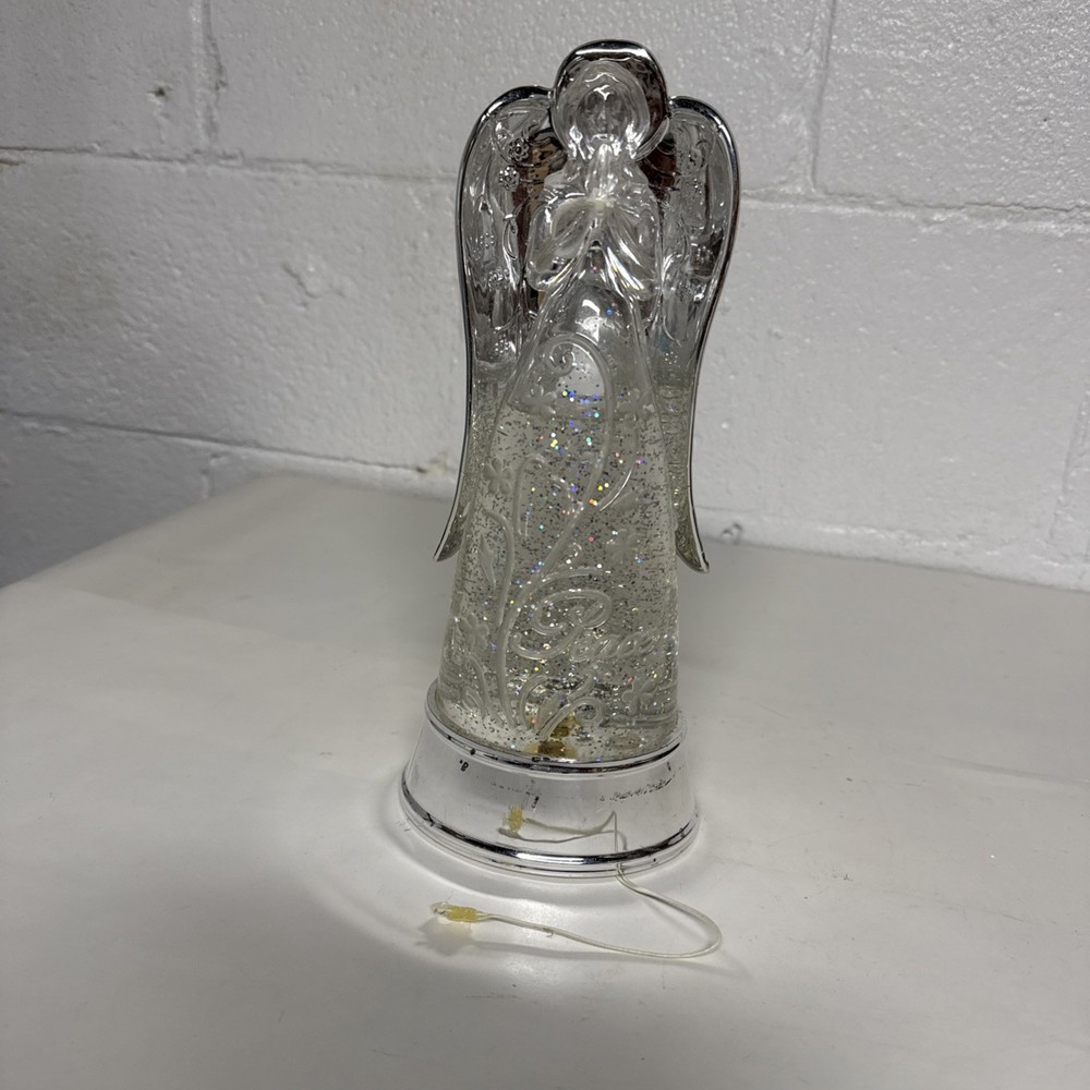 Angel Glitter Globe Lighted