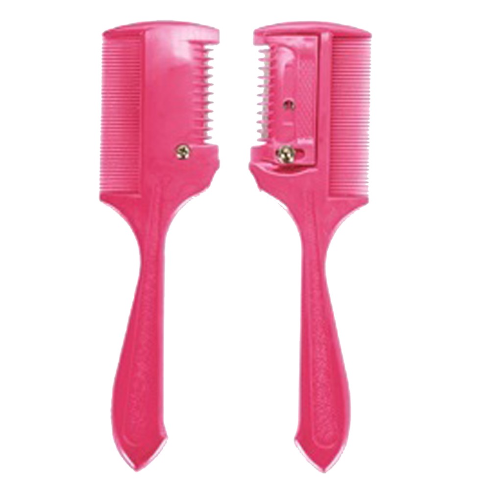 33AI Hilason Thin Blade Plastic Comb W/ Ergonomic Handle