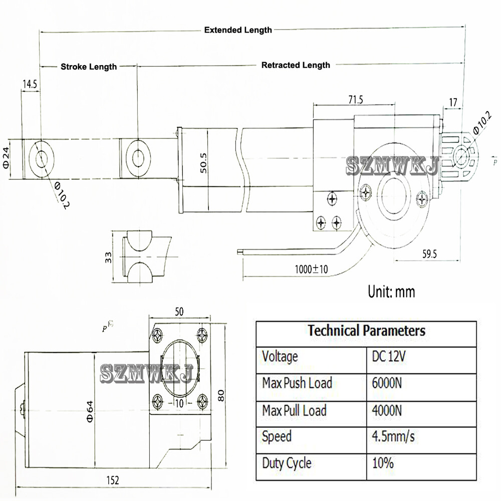 DC 12V 6000N Dual Axis Solar Tracker -Solar Panel Auto Tracking Sun Track System