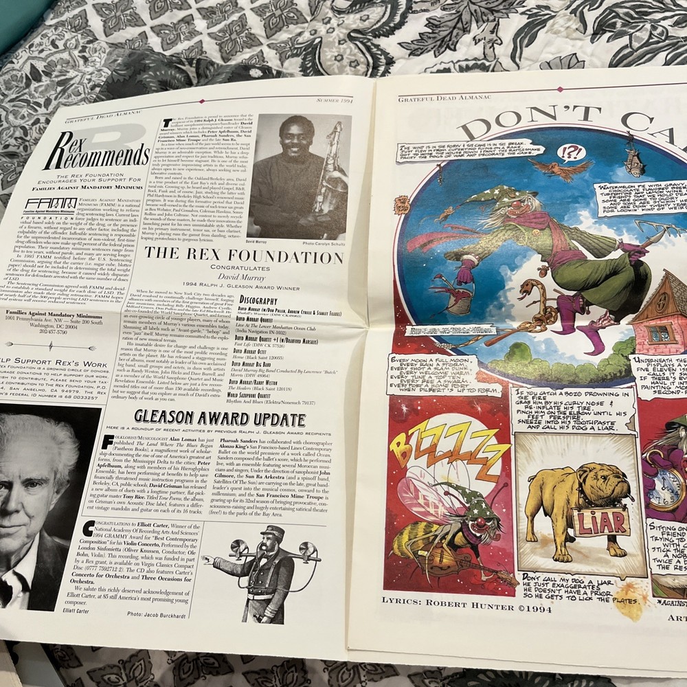 Grateful Dead Almanac - Volume 1, Number 3 (Summer 1994).