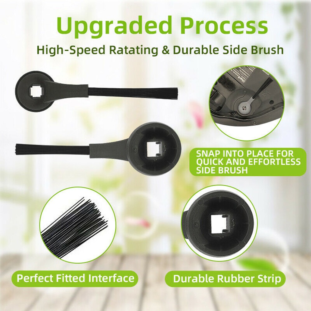 6pcs for Shark Side Brushes Replacement IQ Robot Robot Vacuums part
