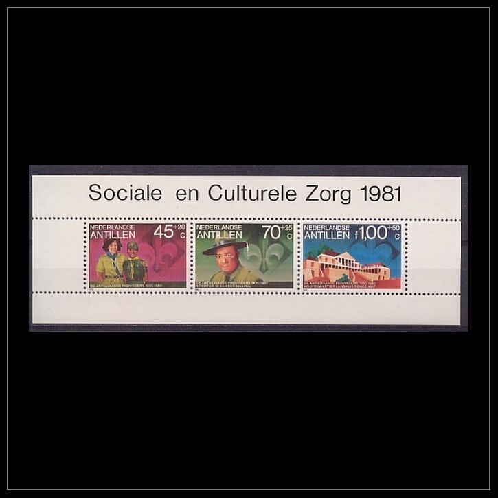 Netherlands - Dutch Antilles Issue 1981 (Blok 694) Scouting