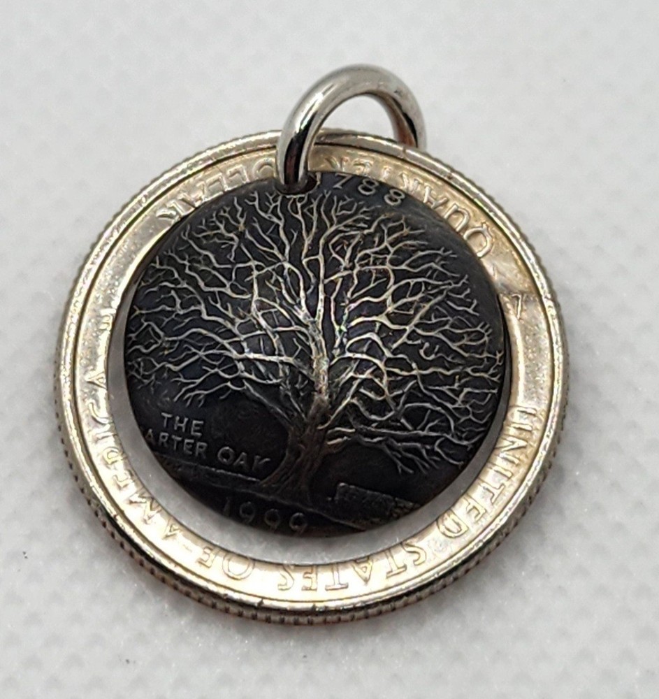 US QUARTER Coin Pendant