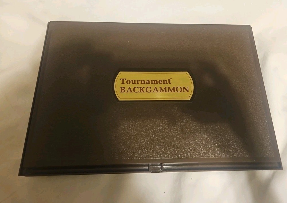 E.S. Lowe/Milton Bradley Tournament Backgammon Set Game, E4314