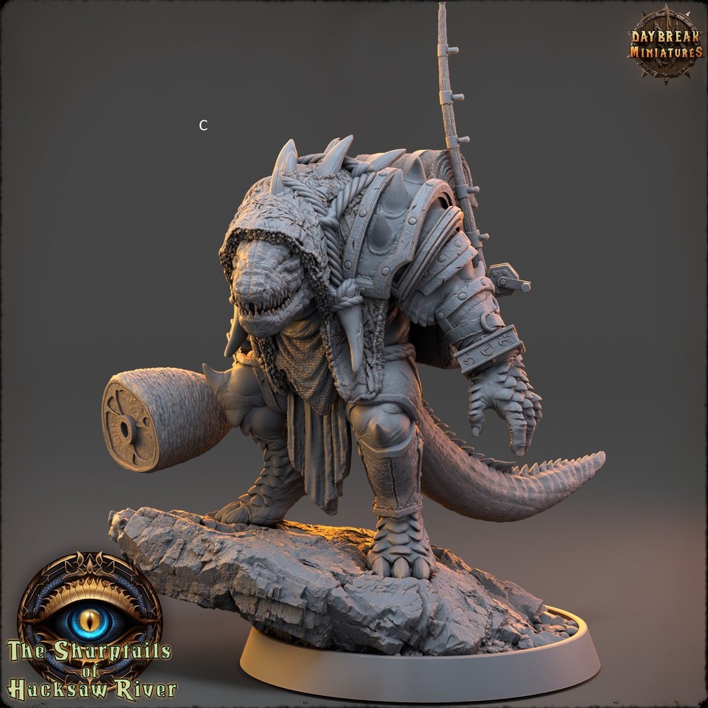 Crocodilian | DayBreak Miniatures