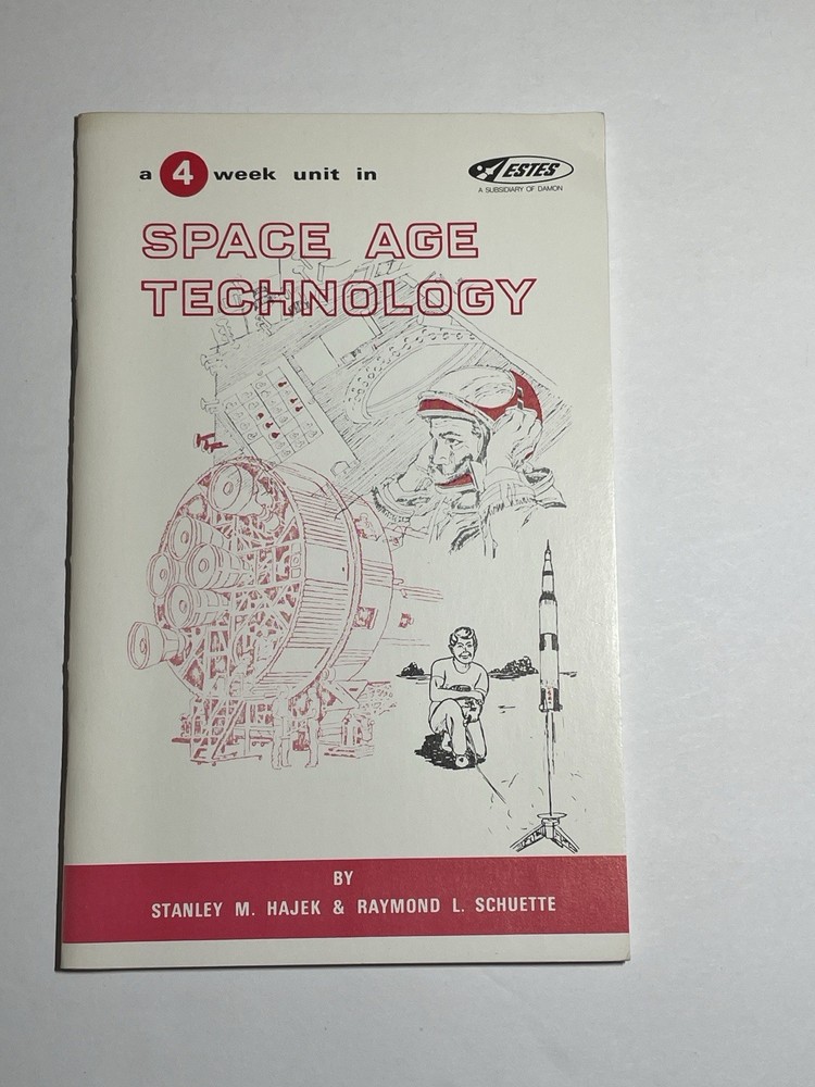 Estes Flying Model Rocket 4 Week Unit In Space Age Technology Catalog NM