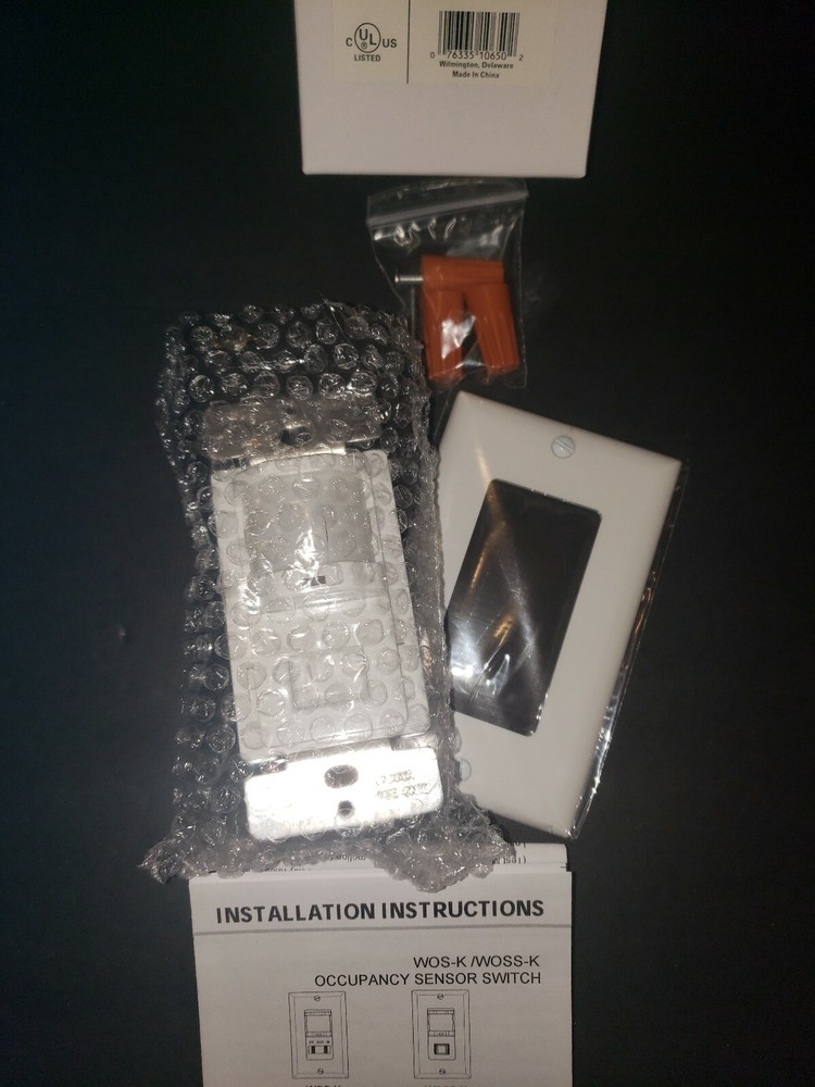 Occupancy Sensor PIR Wall Switch 106793