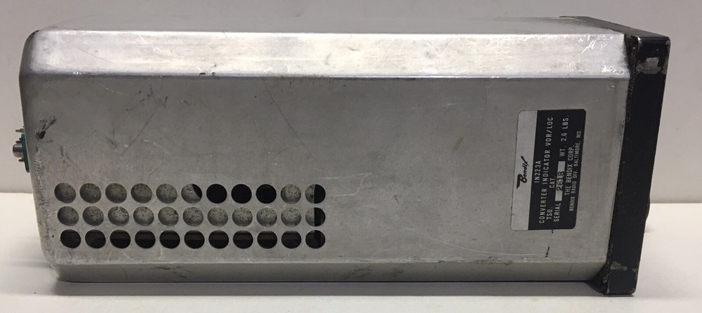 Bendix IN-223A VOR-LOC Convertor Indicator