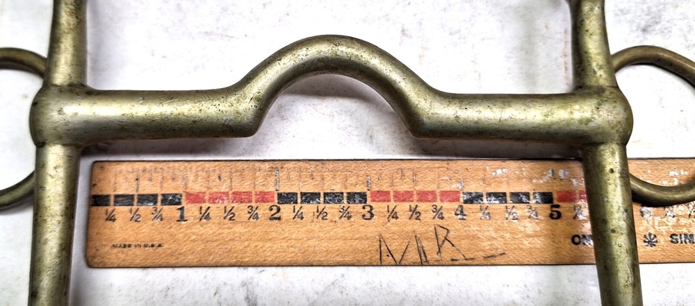 Solid Nickel Horse Bit - 5" Low Port Bit - 104241