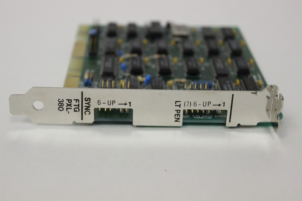 FTG DATA SYSTEMS PXL-380 ISA PRECISION LIGHT PEN ADAPTER BOARD