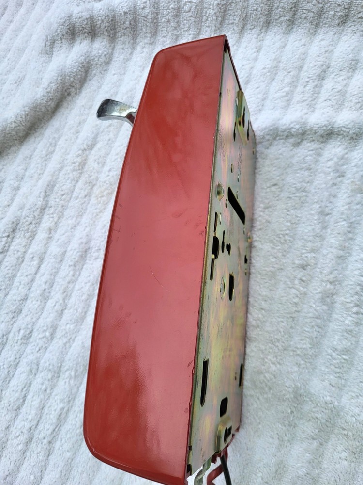 RED WALL PHONE BELL / WESTERN ELECTRIC NICE WORKING CONDITION