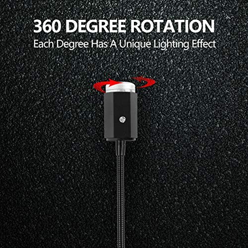 USB Star Projection Night Light, 3 Colors,7 Lighting Modes, Car Ceiling Red