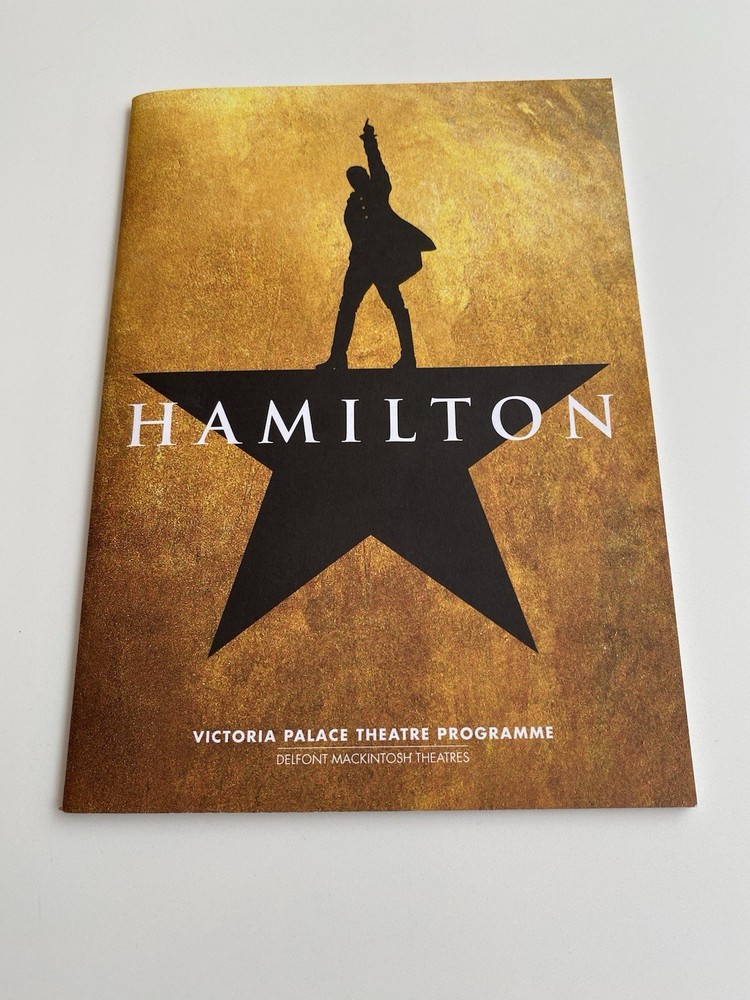 Hamilton London Programme 2018–19 Cast – Jamael Westman & Ash Hunter