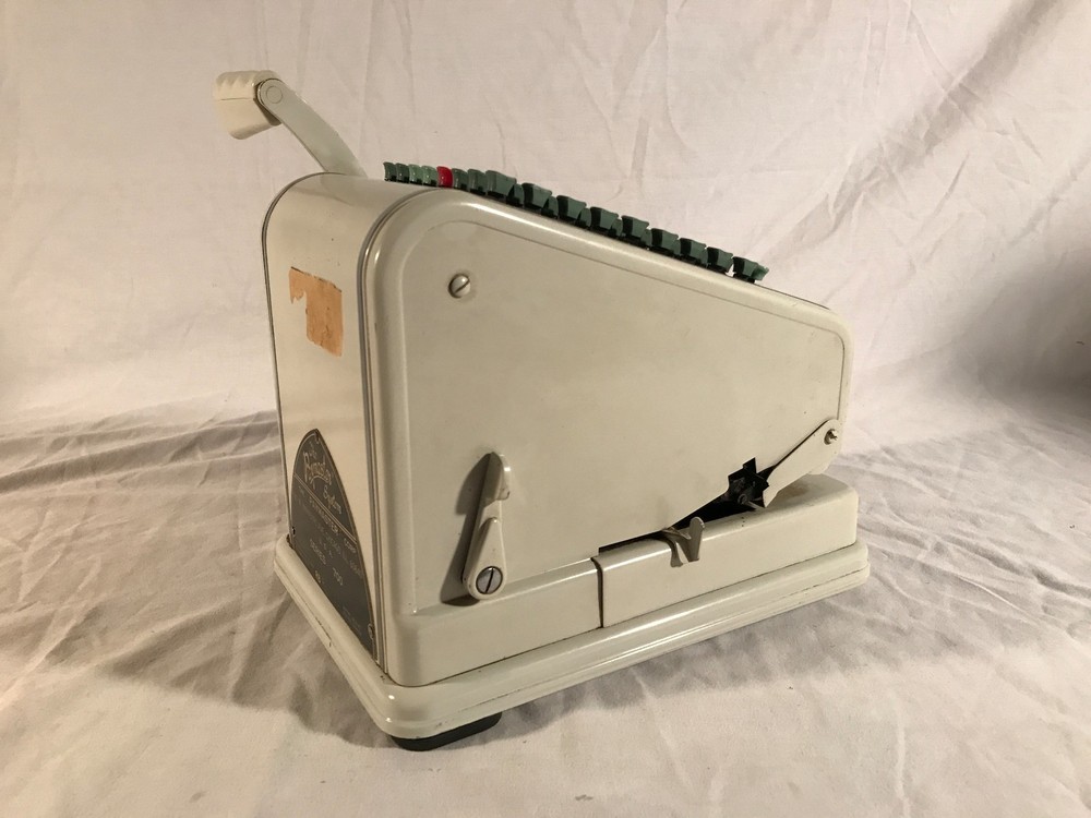 Vintage Paymaster Check Writing Machine Series 700