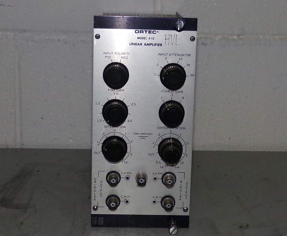 ORTEC LINEAR AMPLIFIER MODEL 410