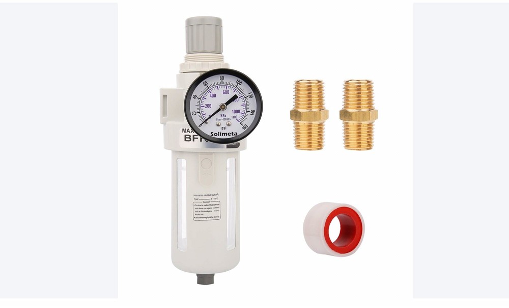 Solimeta S51005 Air Filter Regulator Combo 1/2” NPT BFR4000 NEW