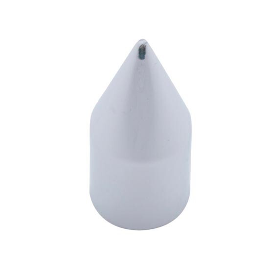 Chrome 5/8 Inch Nut Cover Spike Style