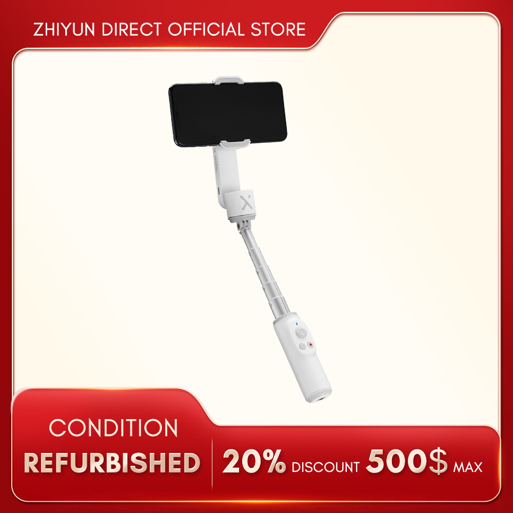 Zhiyun SMOOTH-X Compact Folding and Extendable 2-Axis Handheld Gimbal Stabilizer