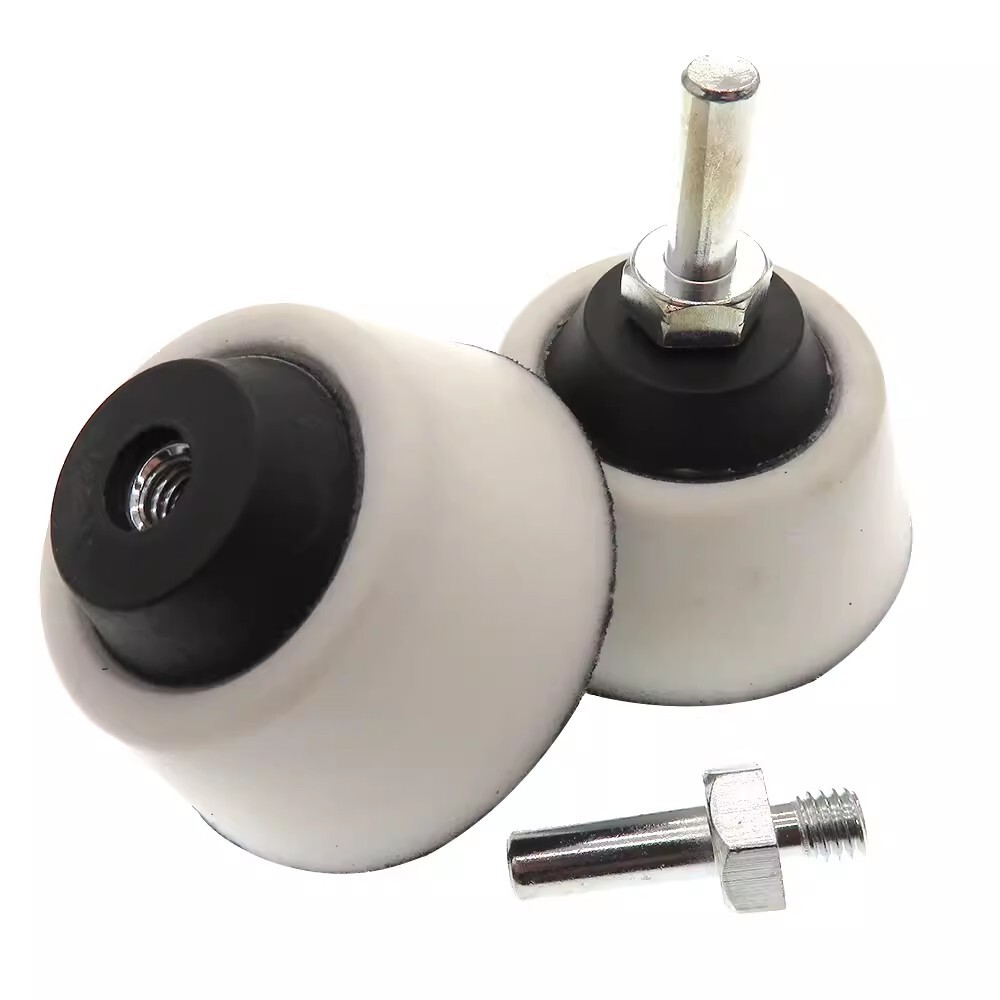 50mm 70mm M6 Thread Hook & Loop Sanding Backing Pad Discs For Sanding Disc Drill