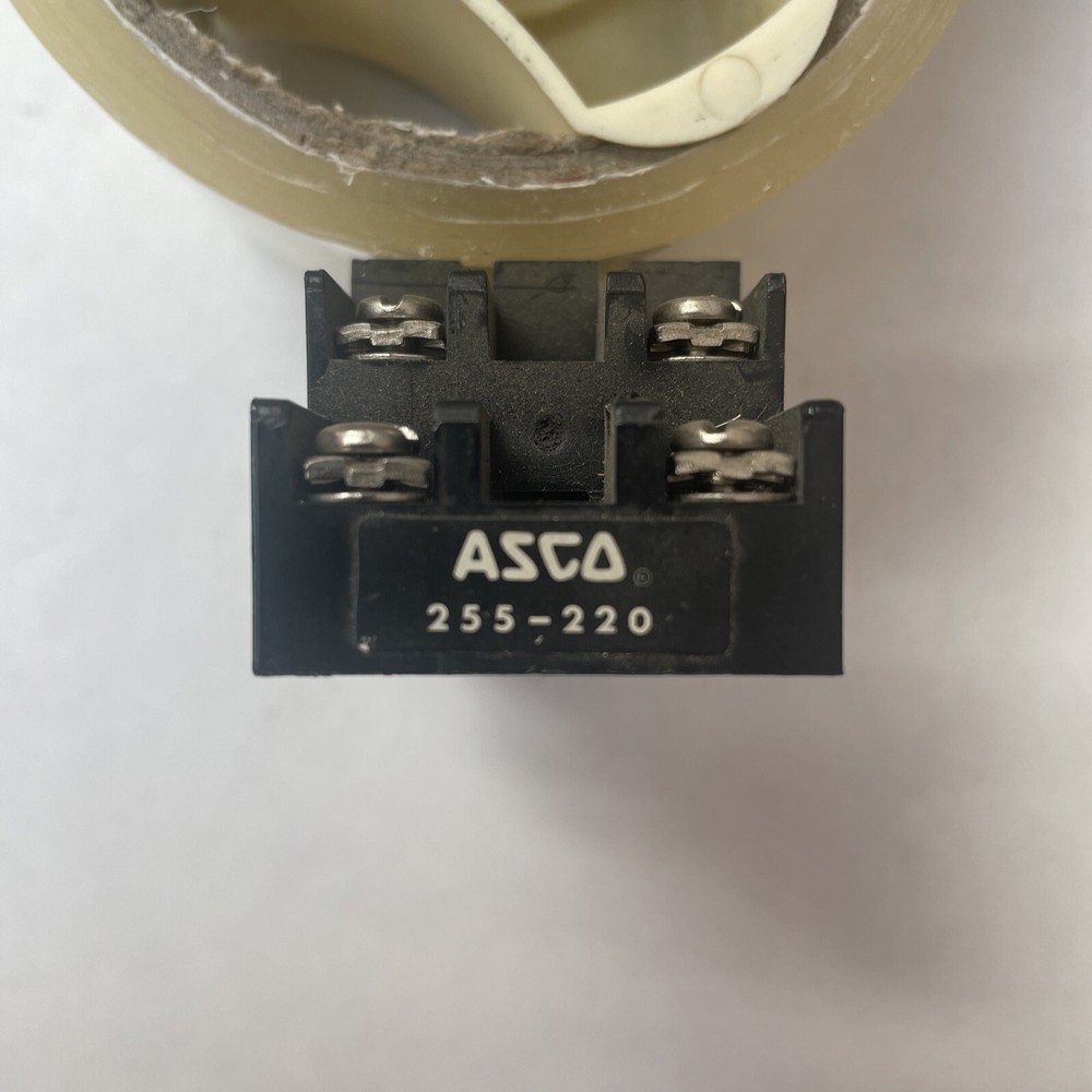 ASCO 255-220 11 PIN RELAY BASE