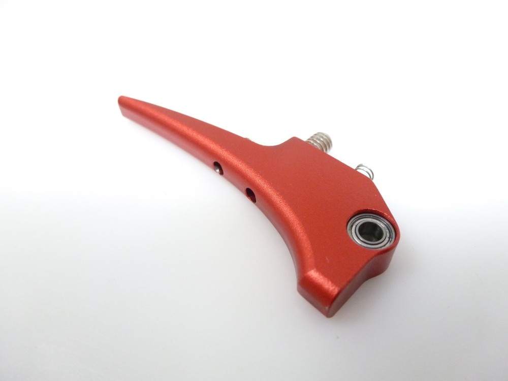 MINT MACDEV DRONE 2 BALL BEARING ROLLER TRIGGER DUST RED PAINTBALL