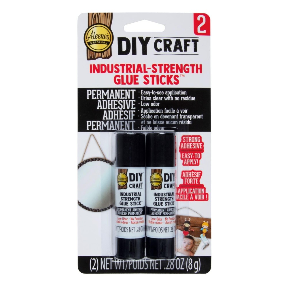 Aleene's DIY Craft Industrial-Strength Glue Sticks, MULTI PACK, clear