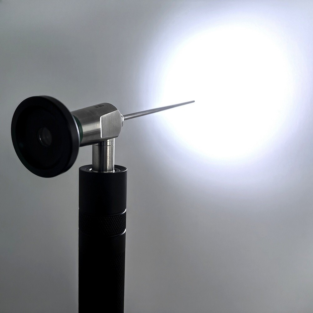 Mini Portable Handheld Endoscope LED Light Source Rechargeable Waterproof ENT