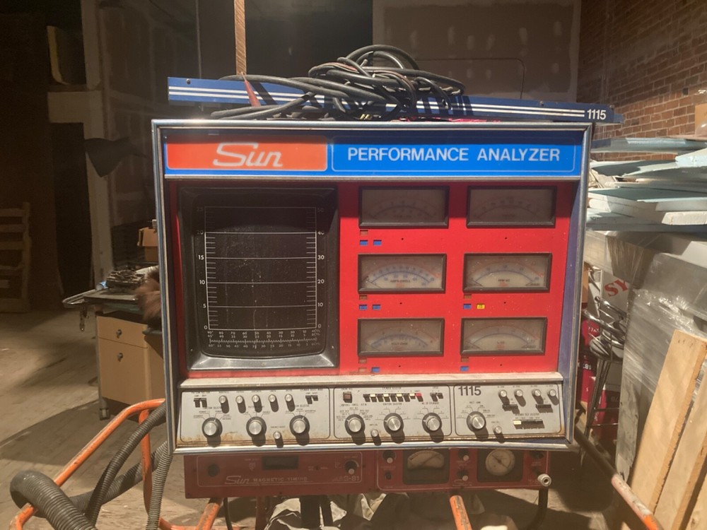 Vintage SUN DIAGNOSTICS Car Analyzer