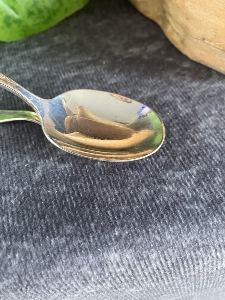 Vintage Silver Plate Baby's Spoon, Community