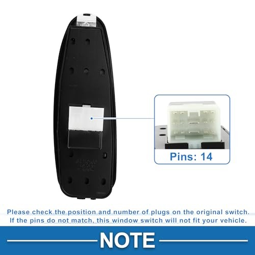 Power Window Switch Front Left Driver Side Window Control Switch for Kia