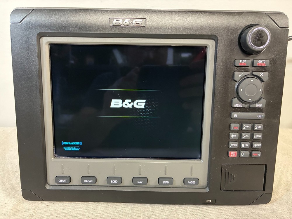 B&G Z8 8" Multi Function Display Navico Simrad Tested/Warranty!