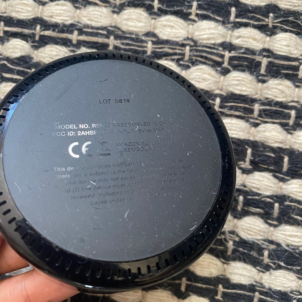 Amazon Echo 2nd Generation Smart Speaker Black